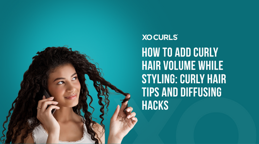 How to Add Curly Hair Volume While Styling: Curly Hair Tips and Diffusing Hacks