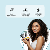 Shower Detangling Comb - Black