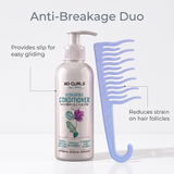 Shower Detangling Comb - Blue