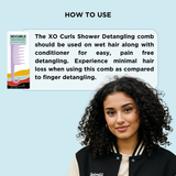 Shower Detangling Comb - Lavender