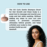 Scalp massaging shampoo brush -Pink