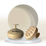 Scalp massaging shampoo brush - Beige