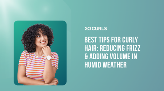 Best Tips for Curly Hair: Reducing Frizz & Adding Volume in Humid Weather with a curly hair model