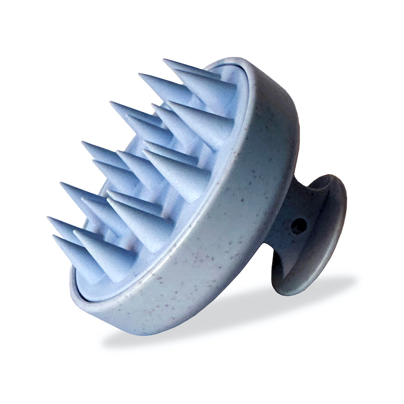 Scalp massaging shampoo Brush for Hair Growth and Clean Scalp - Blue