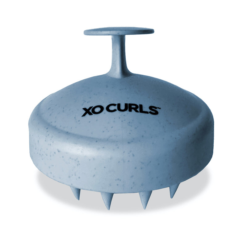 Scalp massaging shampoo Brush for Hair Growth and Clean Scalp - Blue