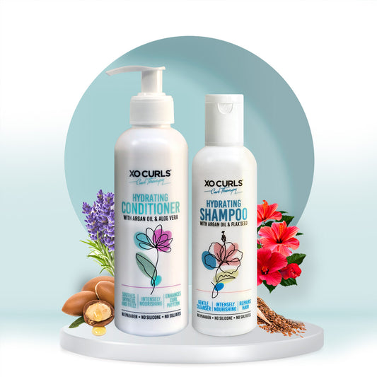 Argan Oil Shampoo and Conditioner Combo: Infused with Argan Oil for soft, shiny hair.
