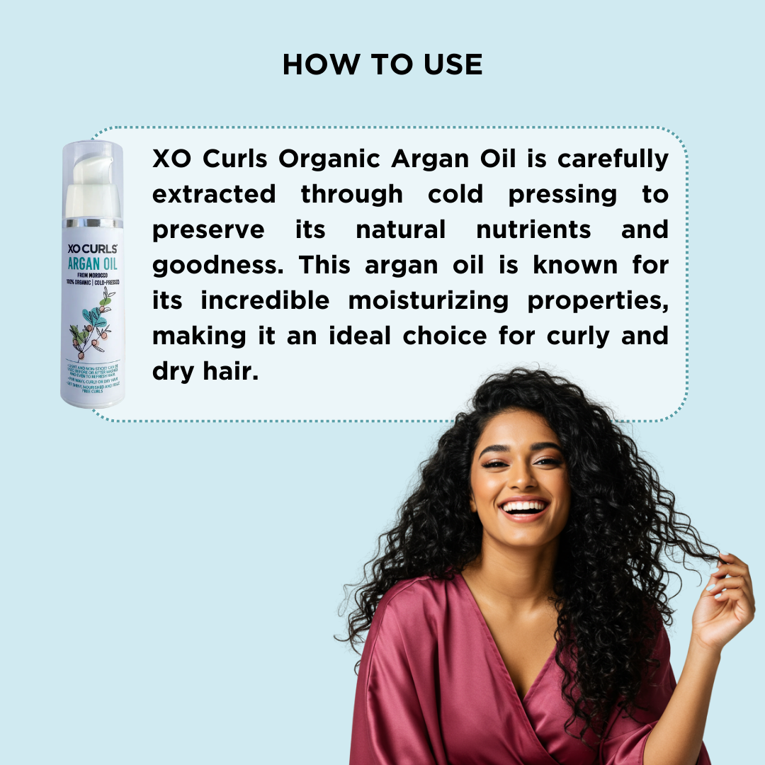 XO Curls Argan Oil