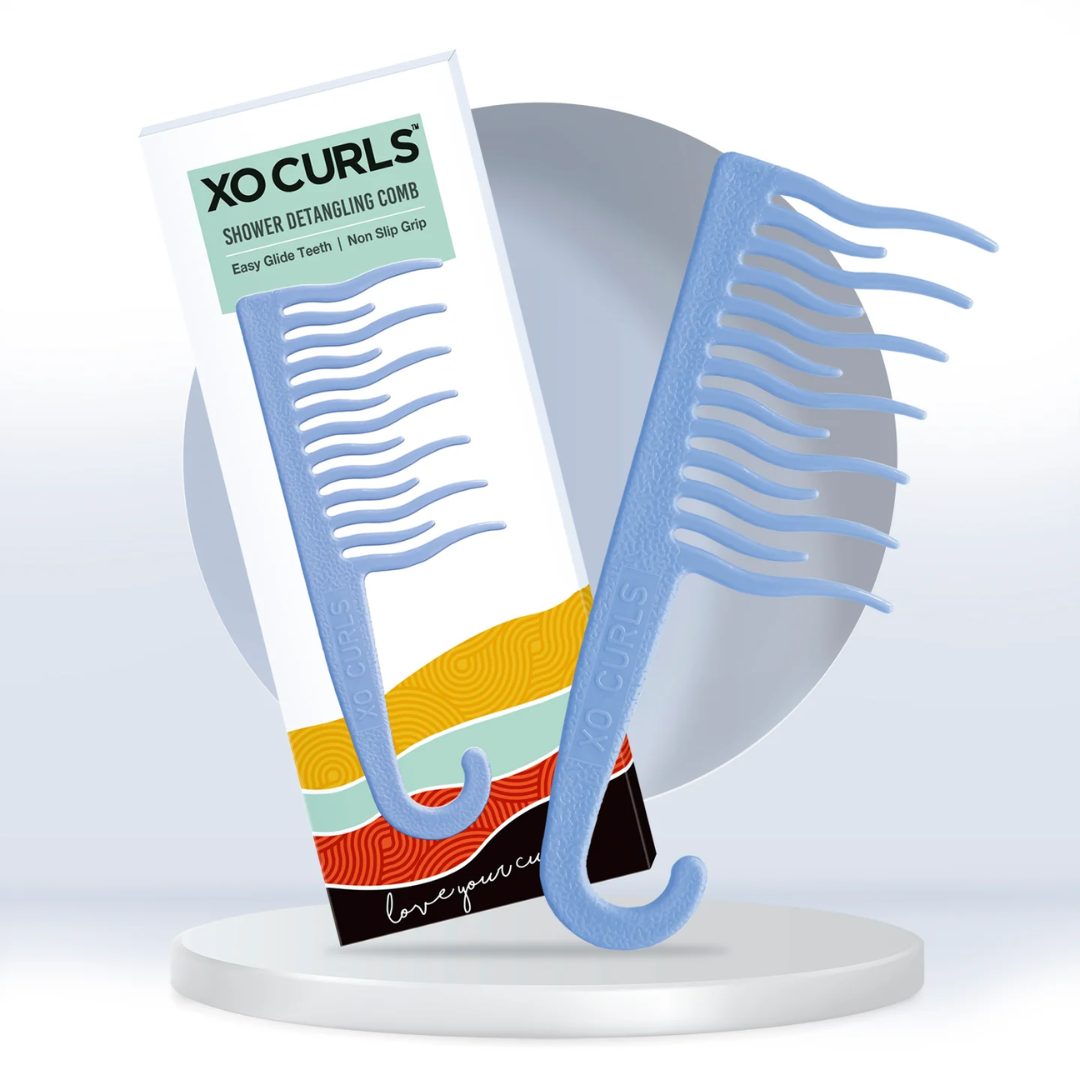 Shower Detangling Comb - Blue