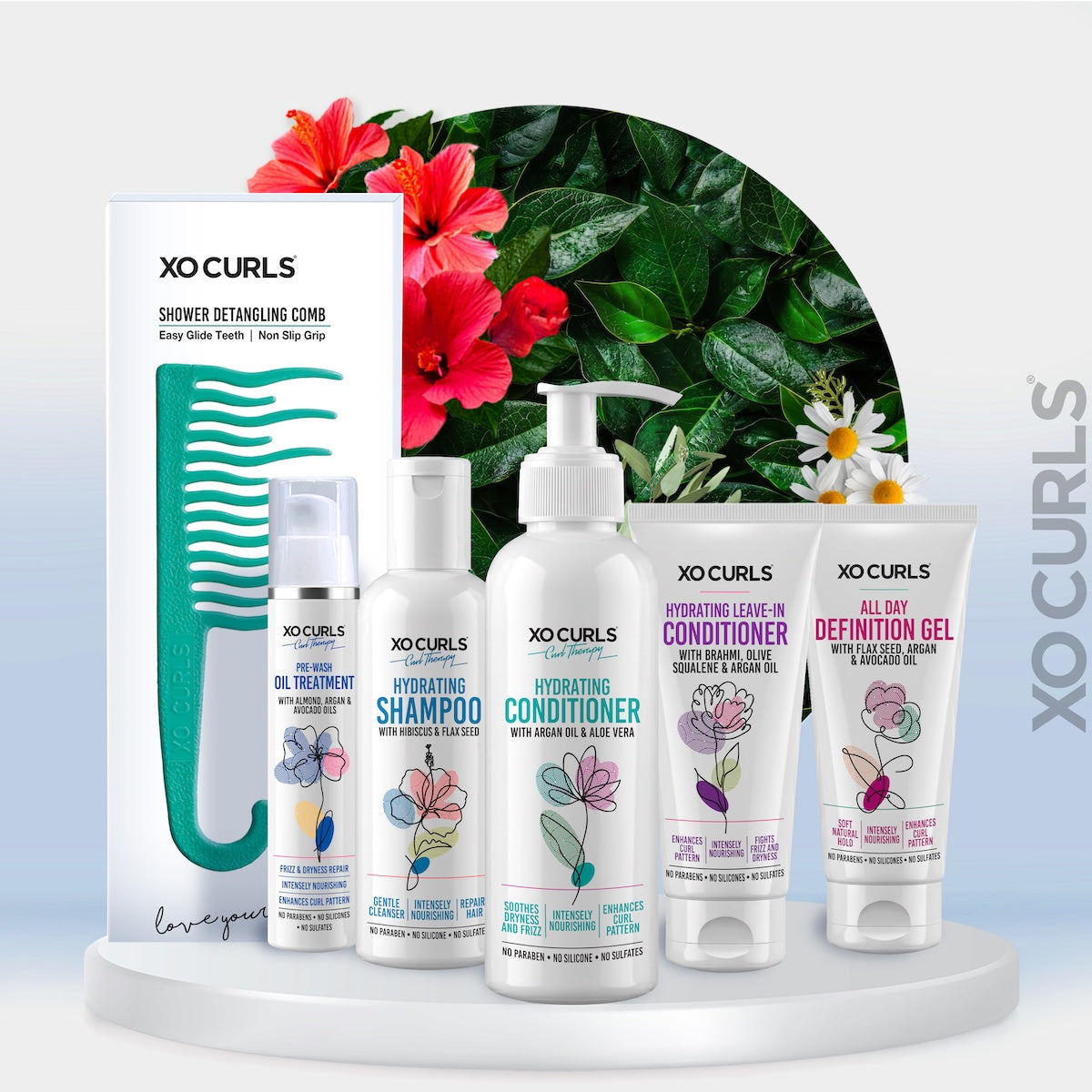 6 Piece combo for complete hair care