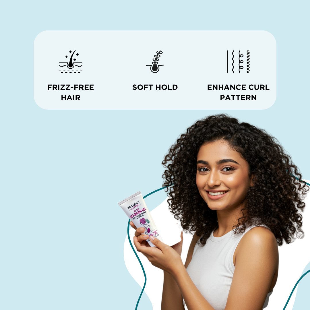 XO Curls All Day Definition Gel