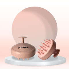 Scalp massaging shampoo brush -Pink