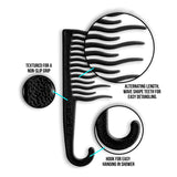 Shower Detangling Comb - Black