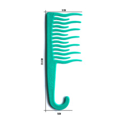 Shower Detangling Comb - Green