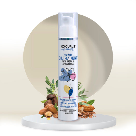 Pre-wash Oil - Pre-Wash Oil Treatment for intense hydration. Contains a blend of Argan & Avocado Oils (50 ml).