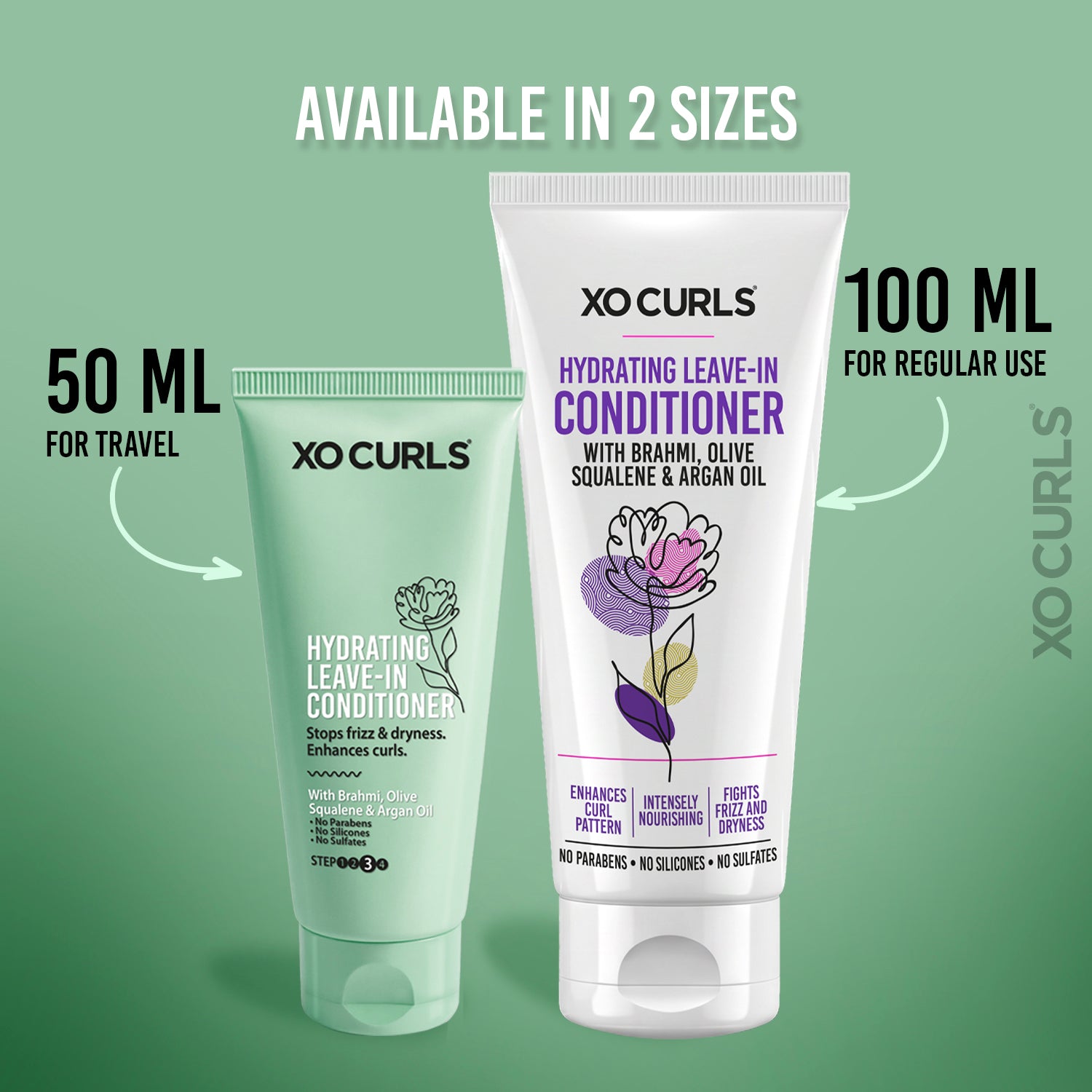 XO Curls Hydrating Leave-in Conditioner - 50ml
