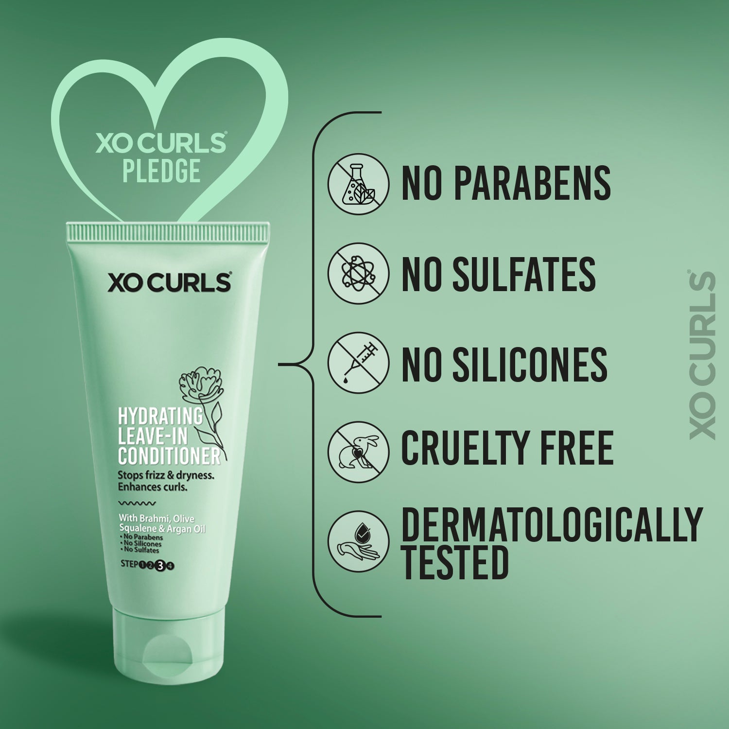 XO Curls Hydrating Leave-in Conditioner - 50ml