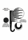 Shower Detangling Comb - Black