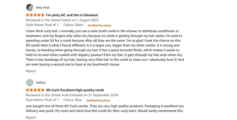 Detangling Comb & Hydrating Conditioner Combo